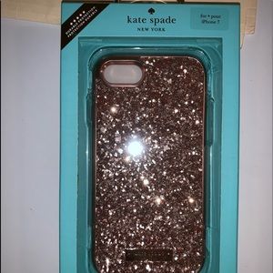 Kate Spade rose gold iPhone 7 case
